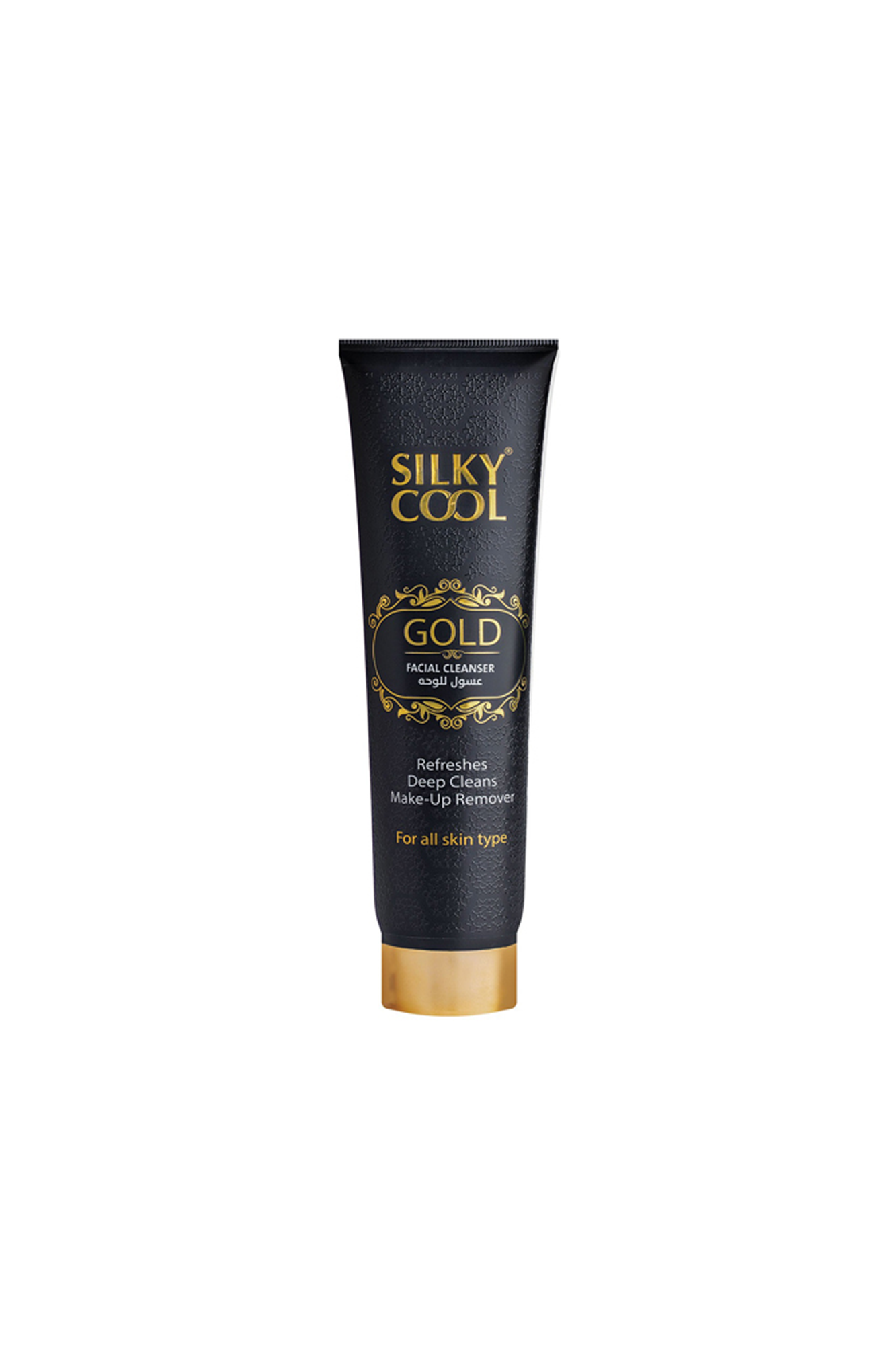 silky cool facial cleanser gold tube 140ml uae