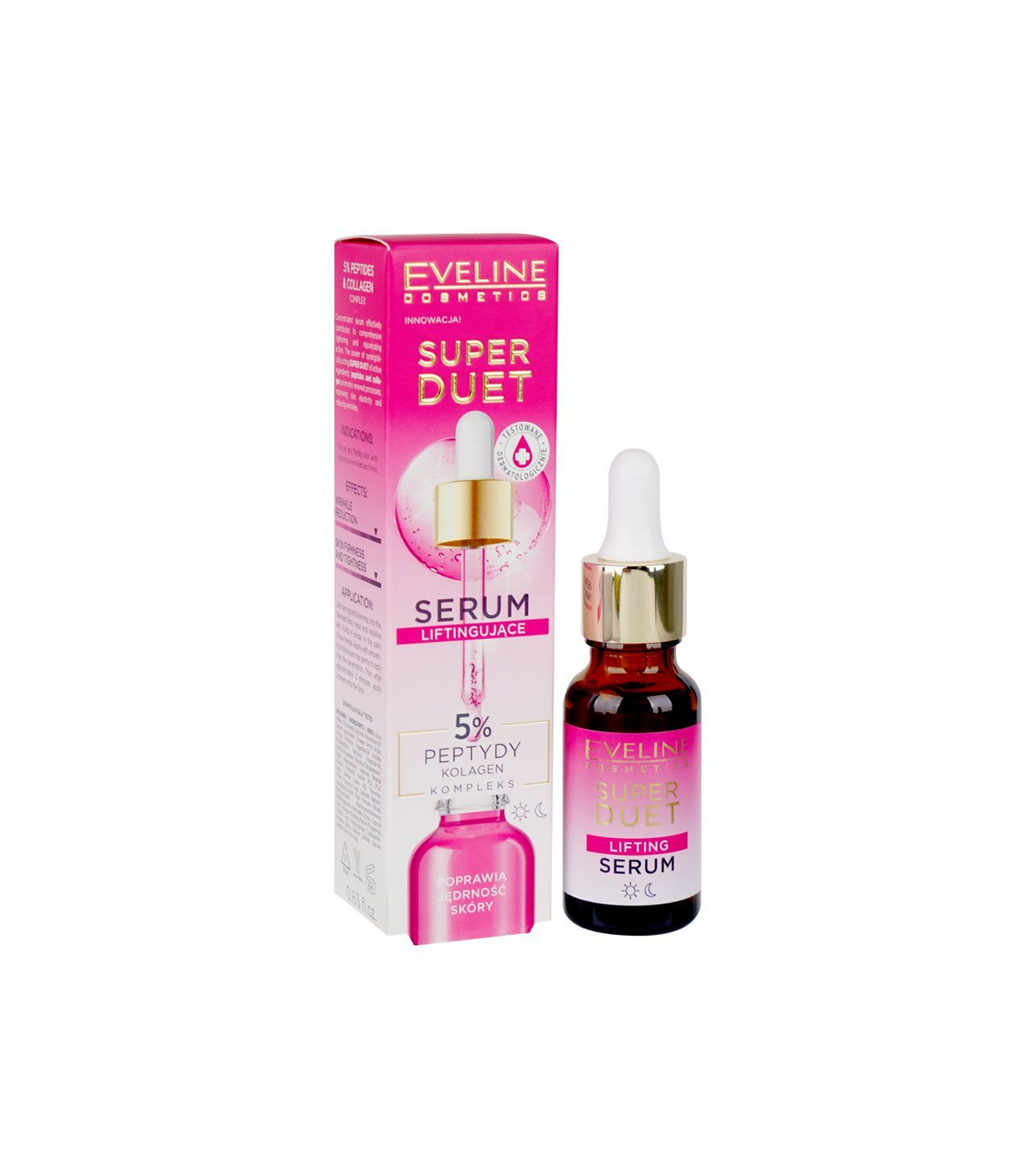 eveline peptides & collagen serum 5%
