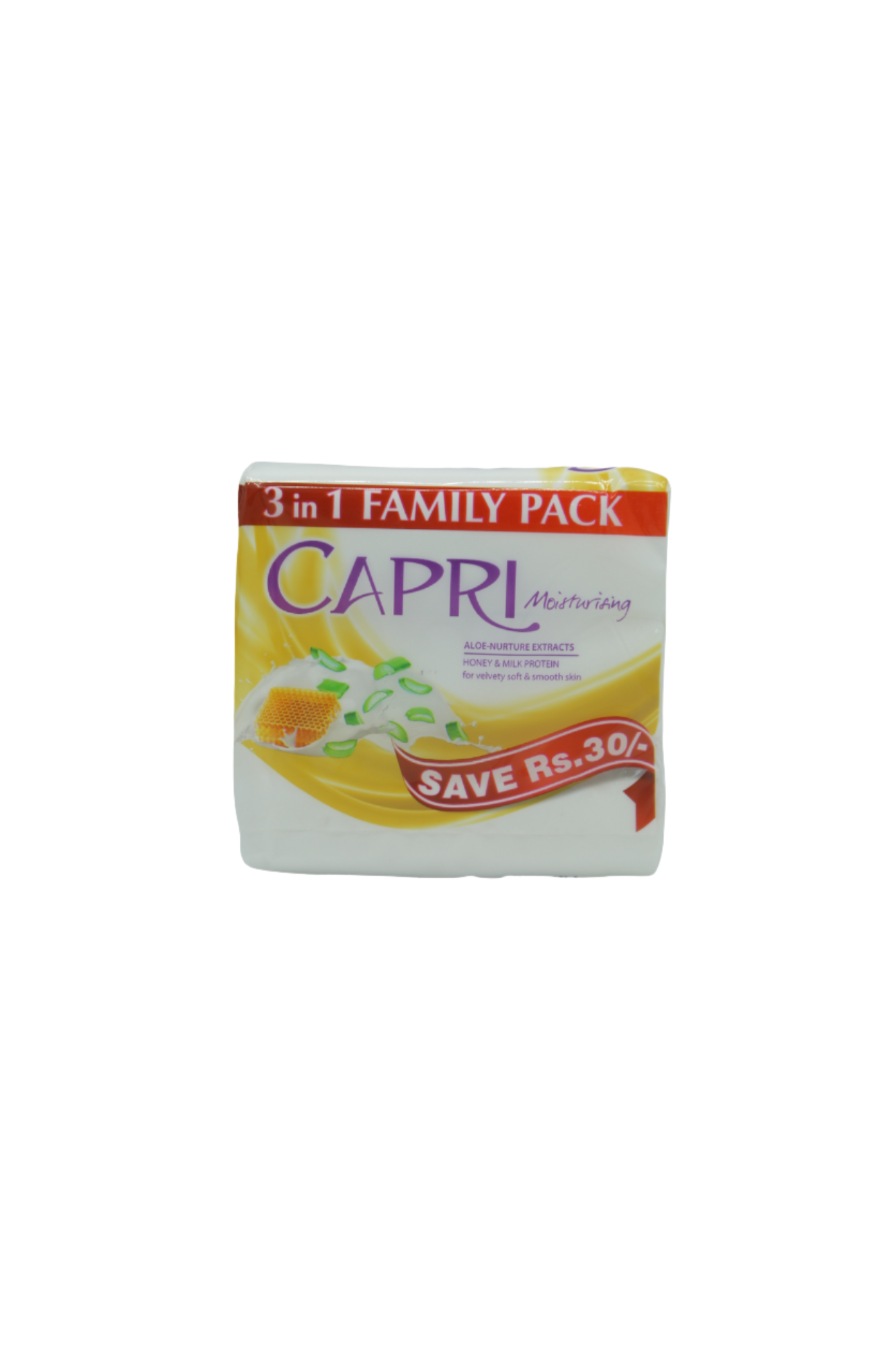 capri soap soothing glow aloe vera natural jasmine 3in1 120g