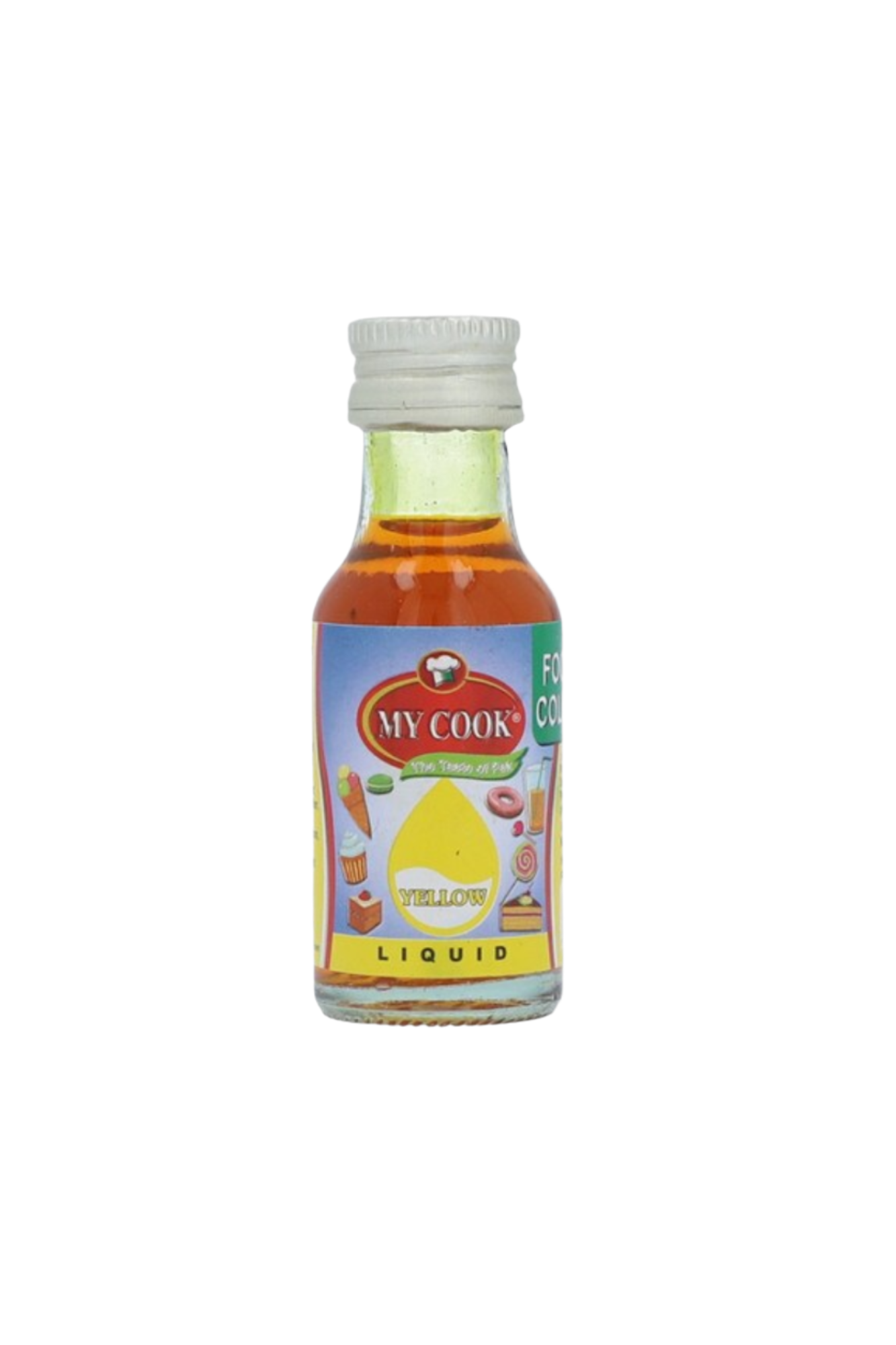 my cook food colour yellow 28ml