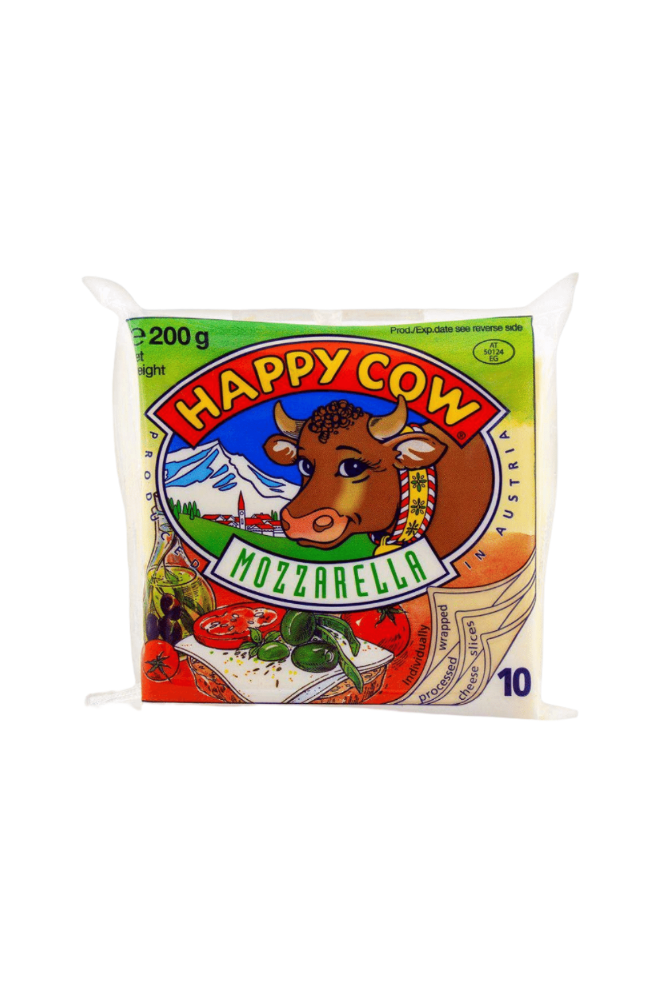 happy cow cheese mozzarella 200g