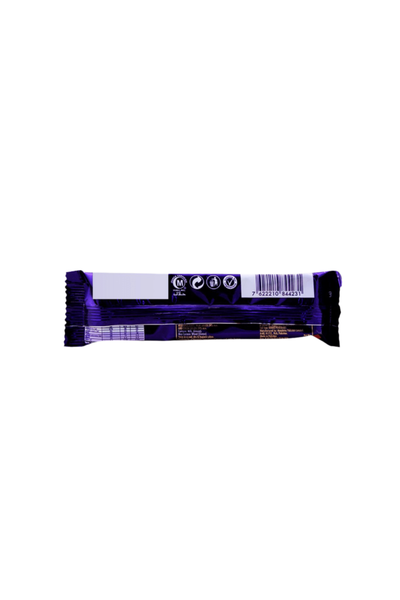 cadbury chocolate dairy milk fruit&nut 38g 200rs