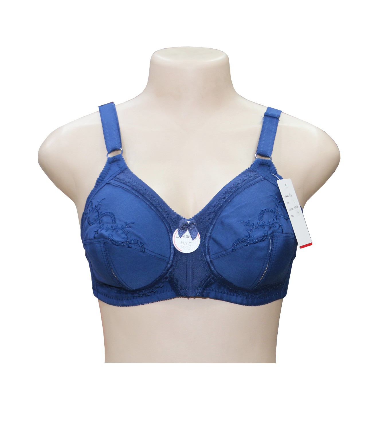 bra flourish citin navy blue 38c