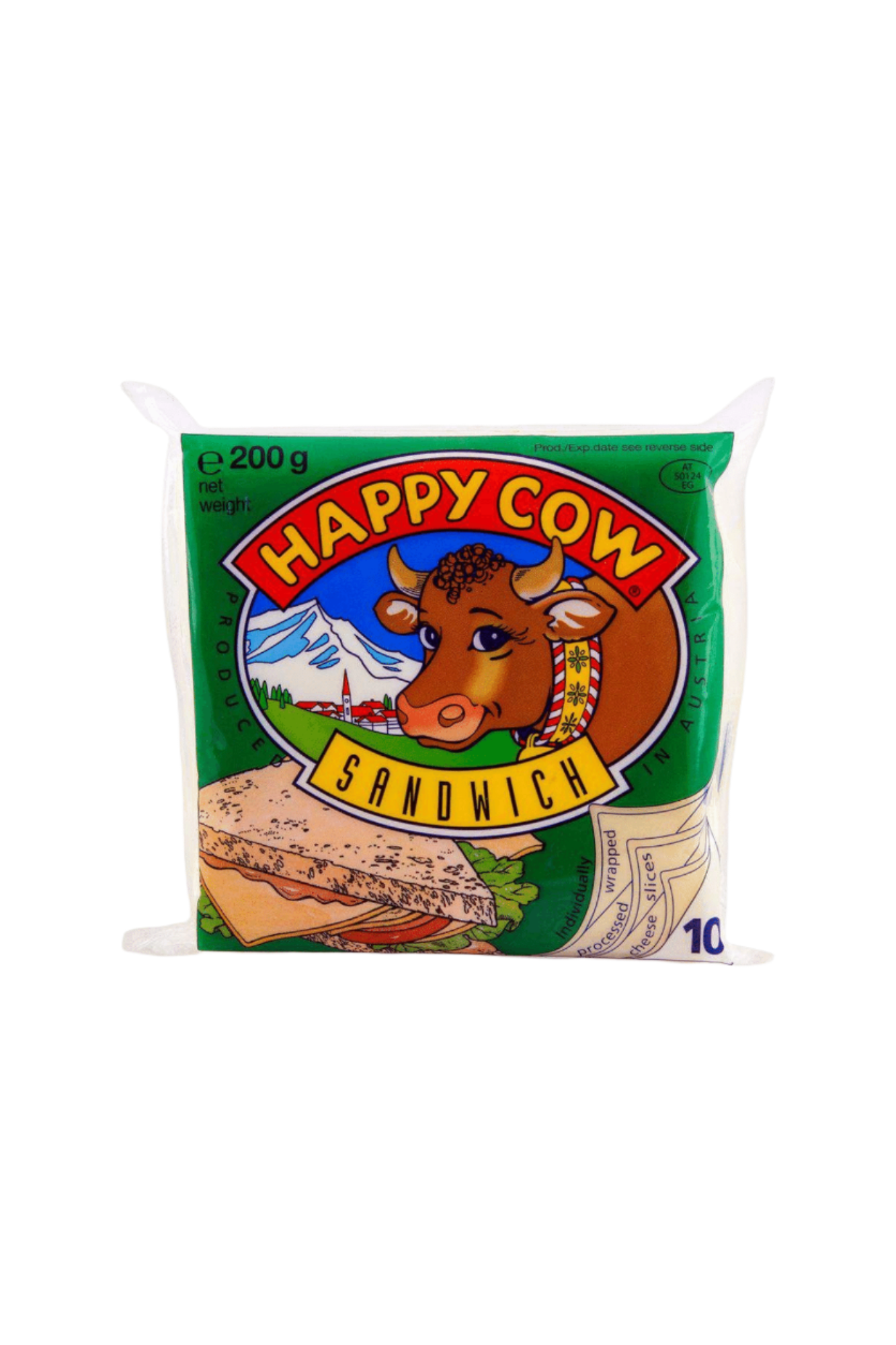 happy cow cheese sandwich 200g