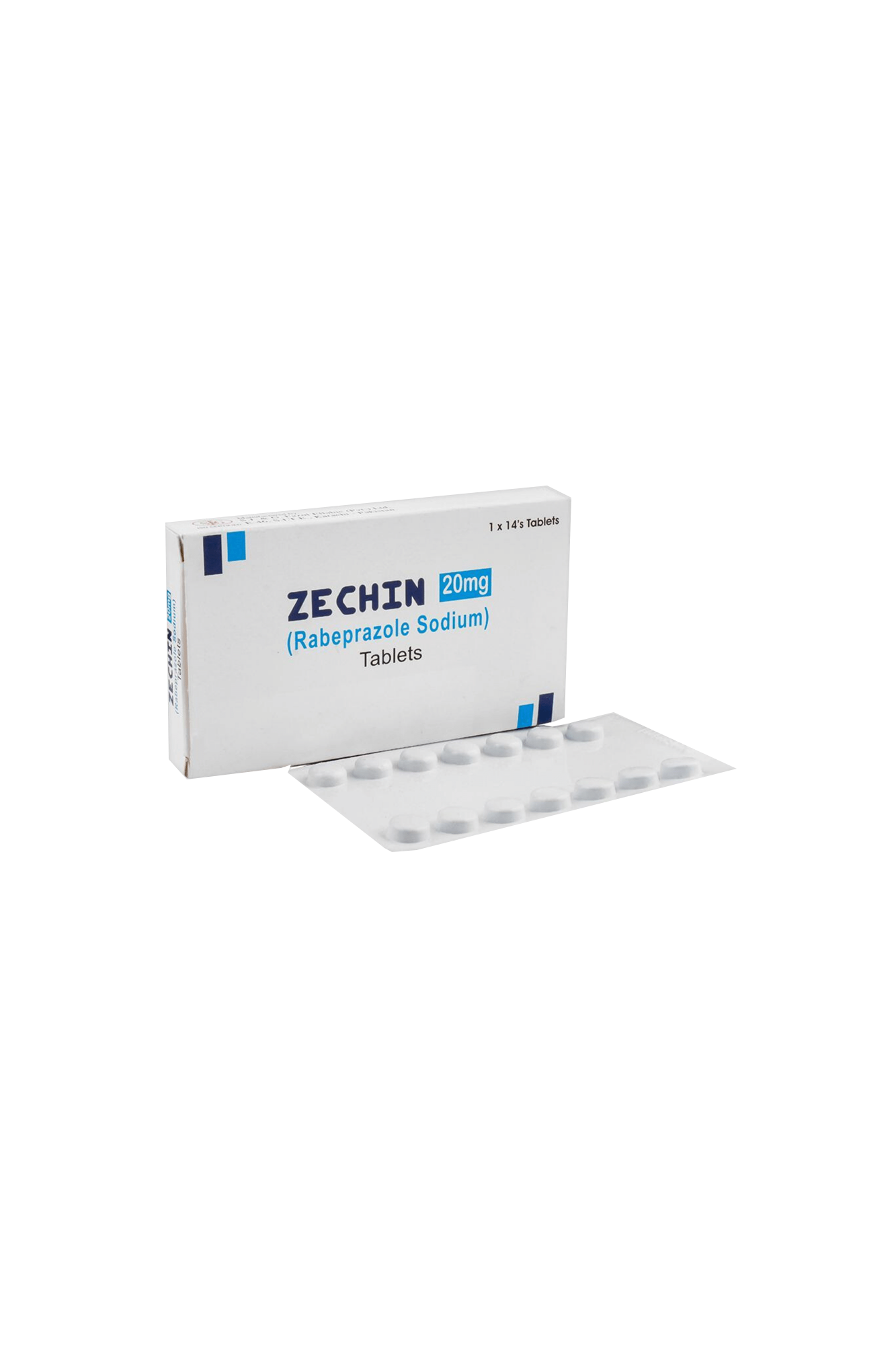 tablets zechin 20mg 14s