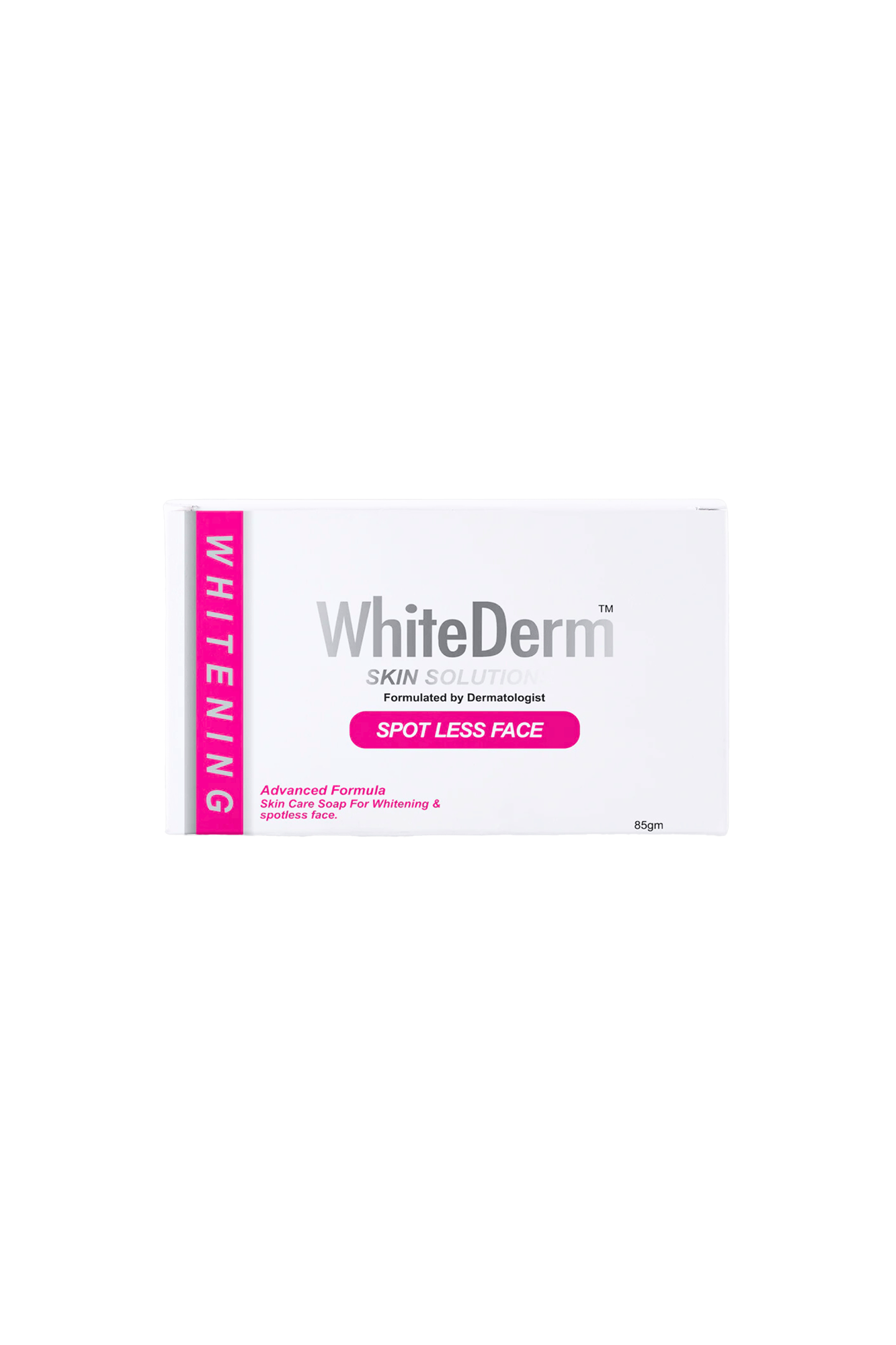 soap white derm skin solutions 85g asra derm