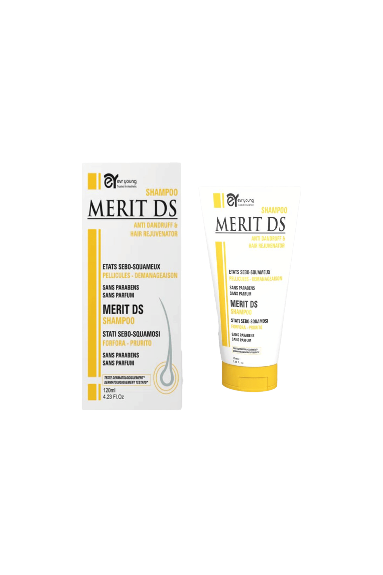 shamp merit ds 150ml asra derm