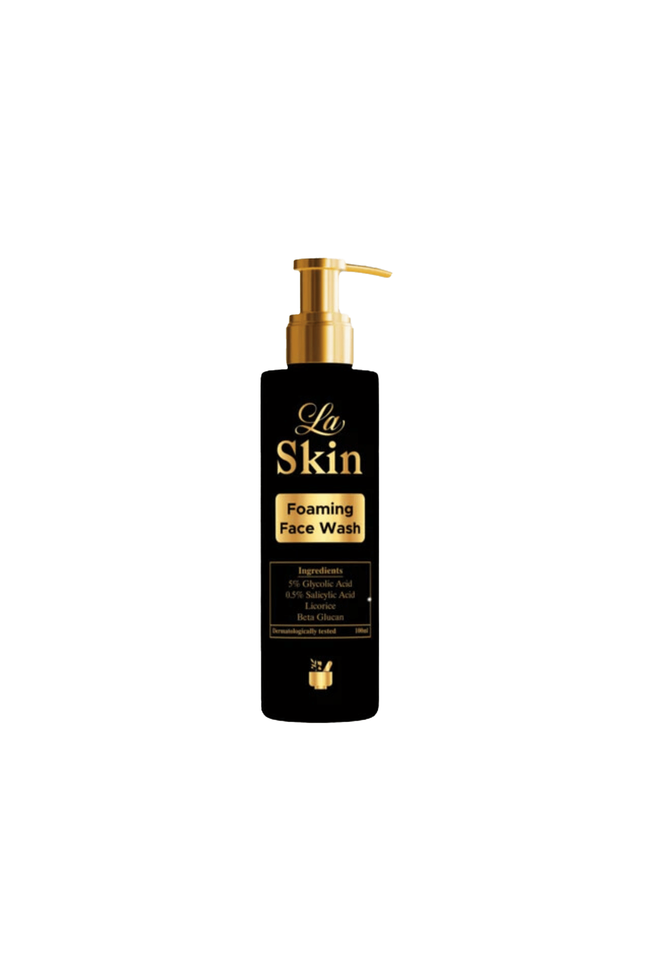 facewash la skin foaming 100ml asra derm