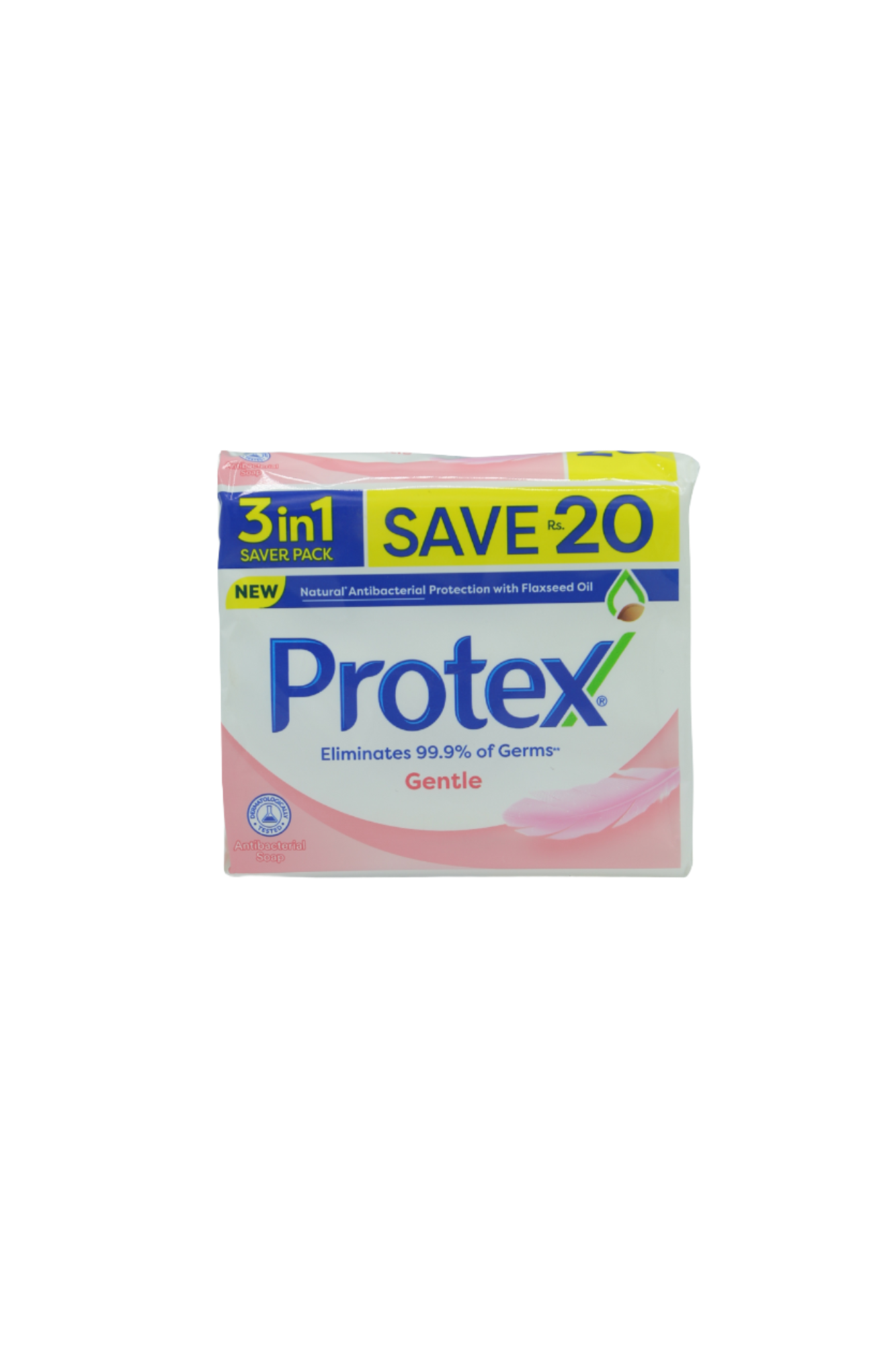 protex soap gentle 130g 3pc