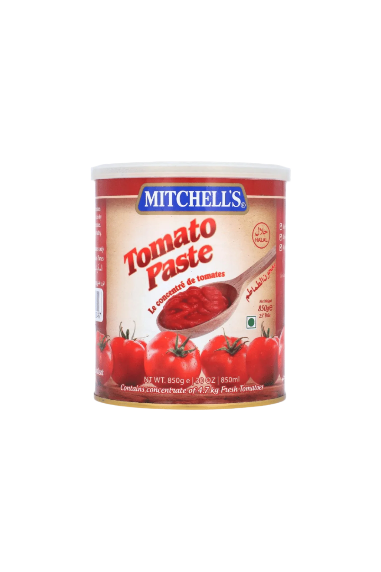 mitchells tomato paste 850g