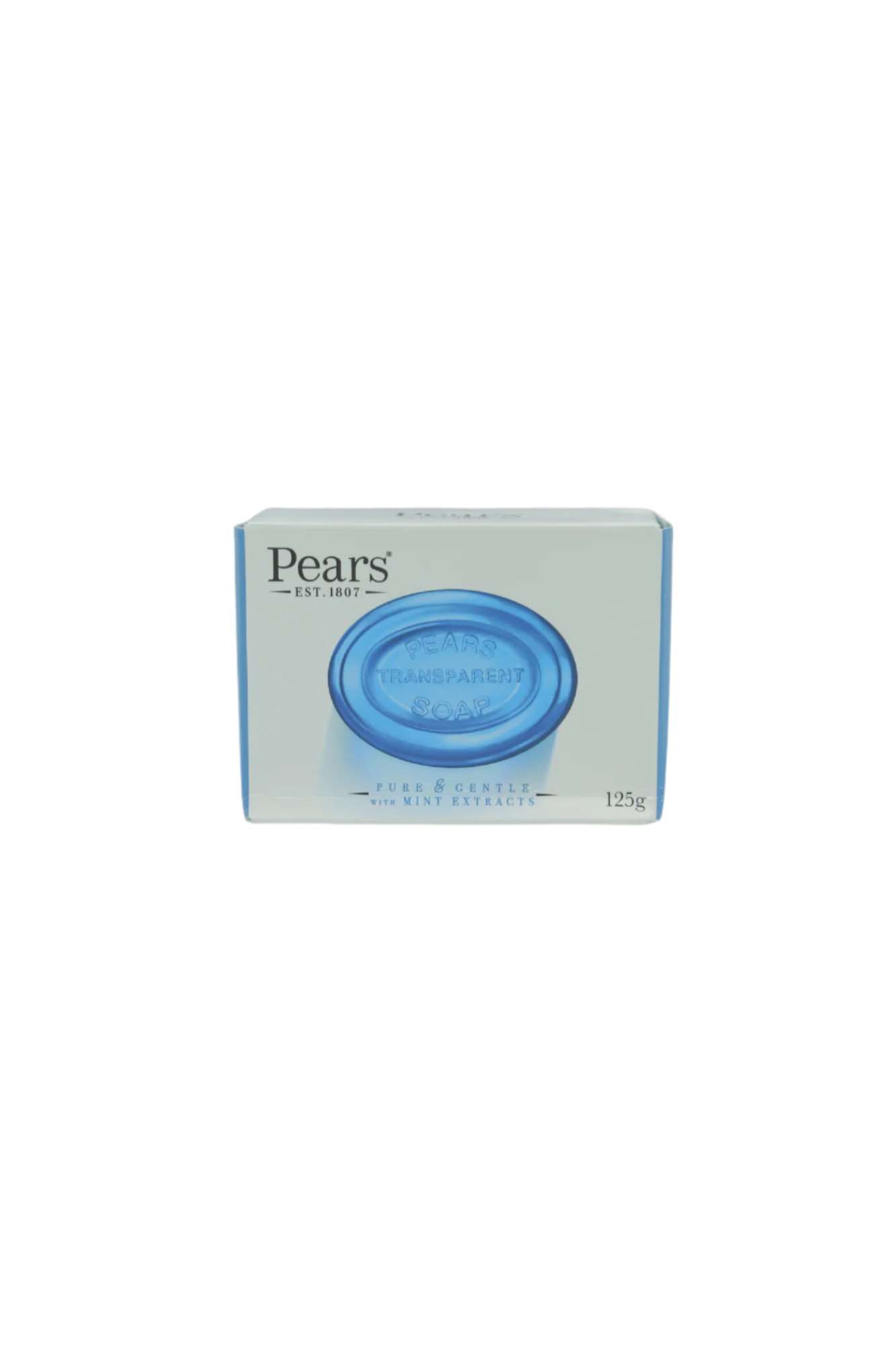 pears soap mint extracts 125g blue