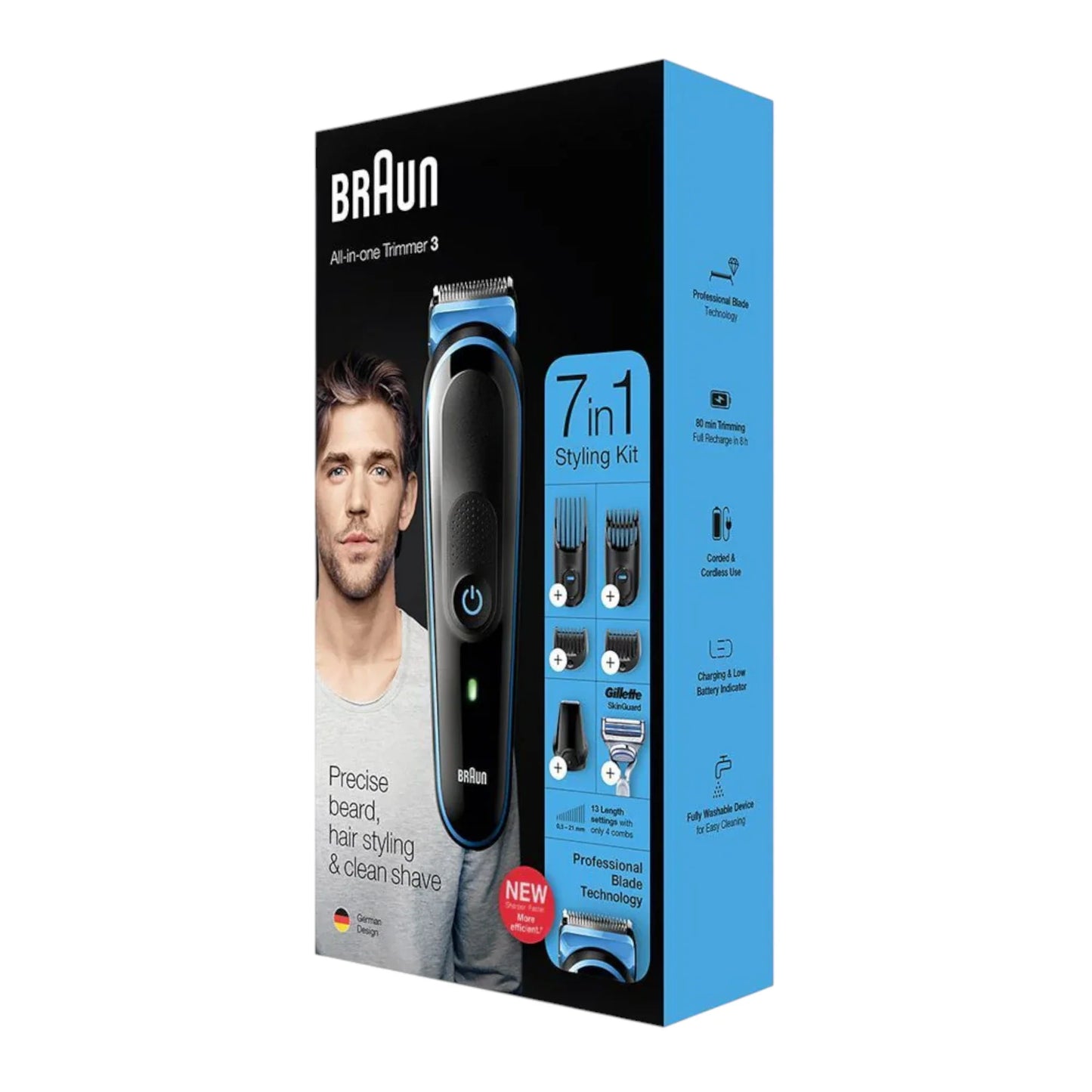 braun hair trimmer 7in1 3242