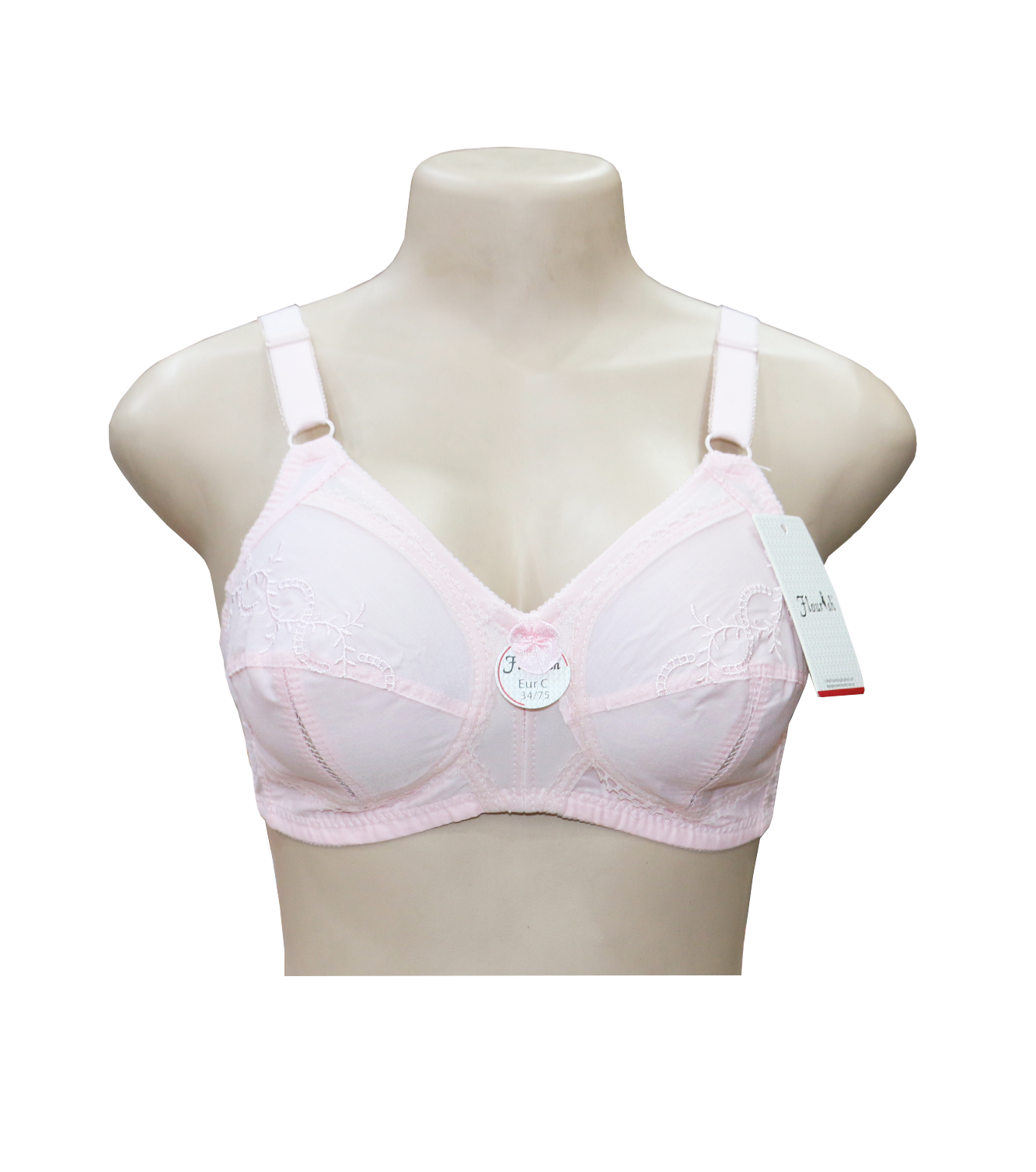 bra flourish citin pink 34b