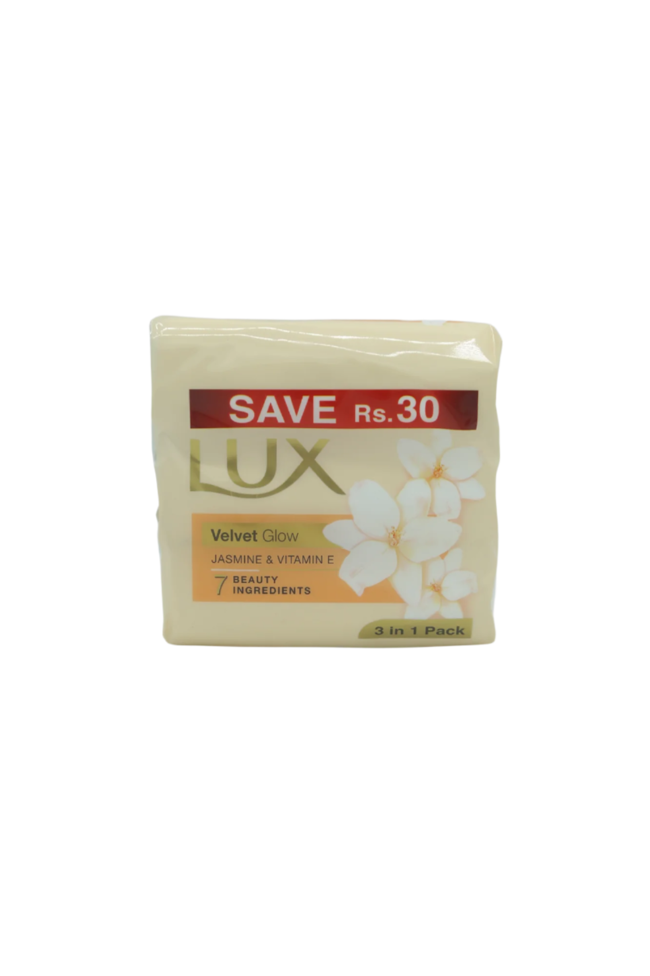lux soap velvet glow jasmine 125g 3pc
