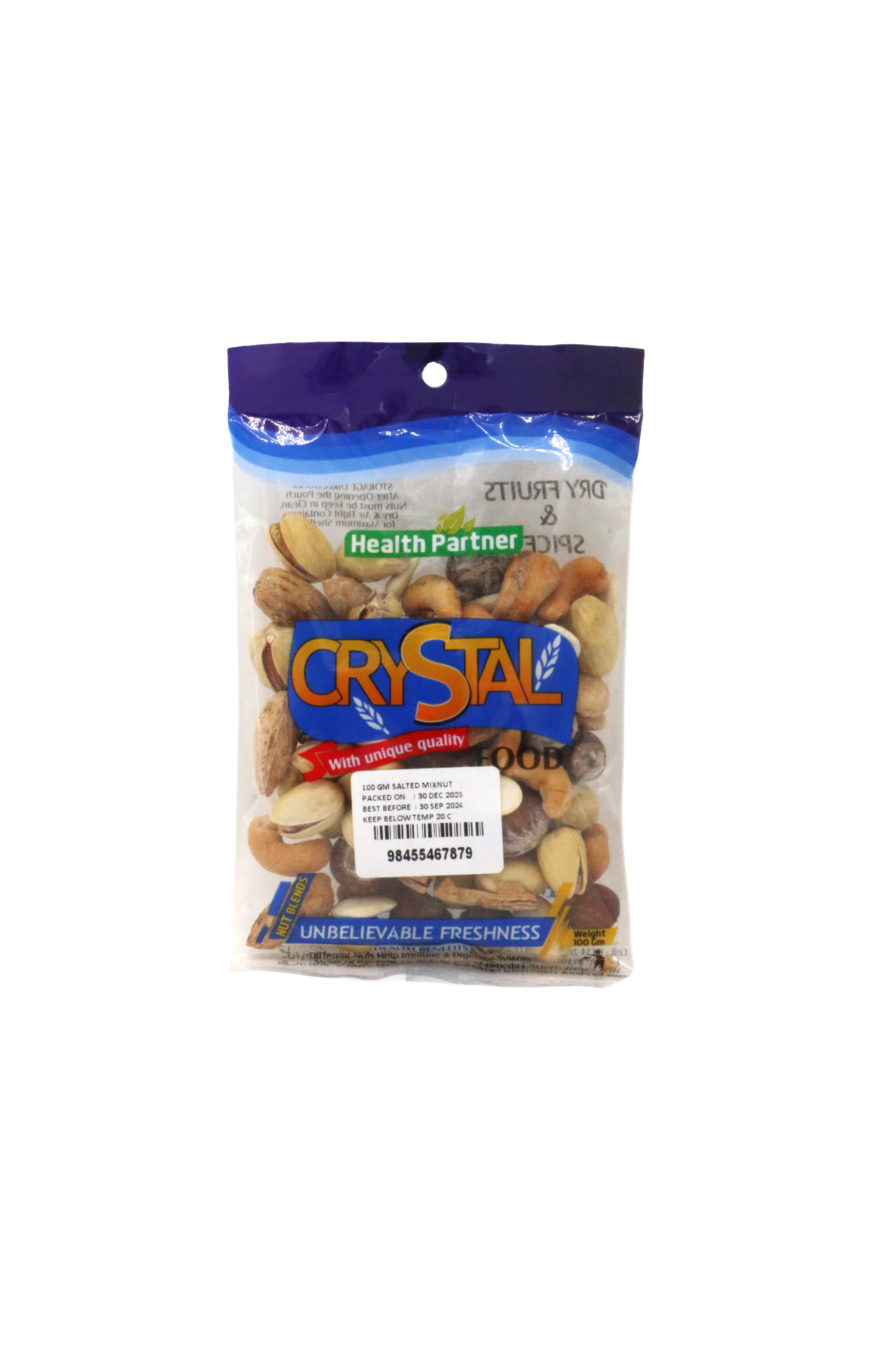 crystal salted mixnut 100g