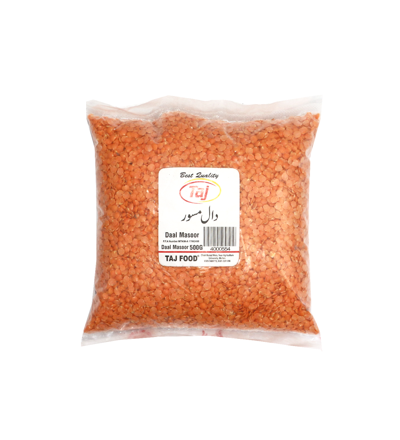 taj daal masoor 500g