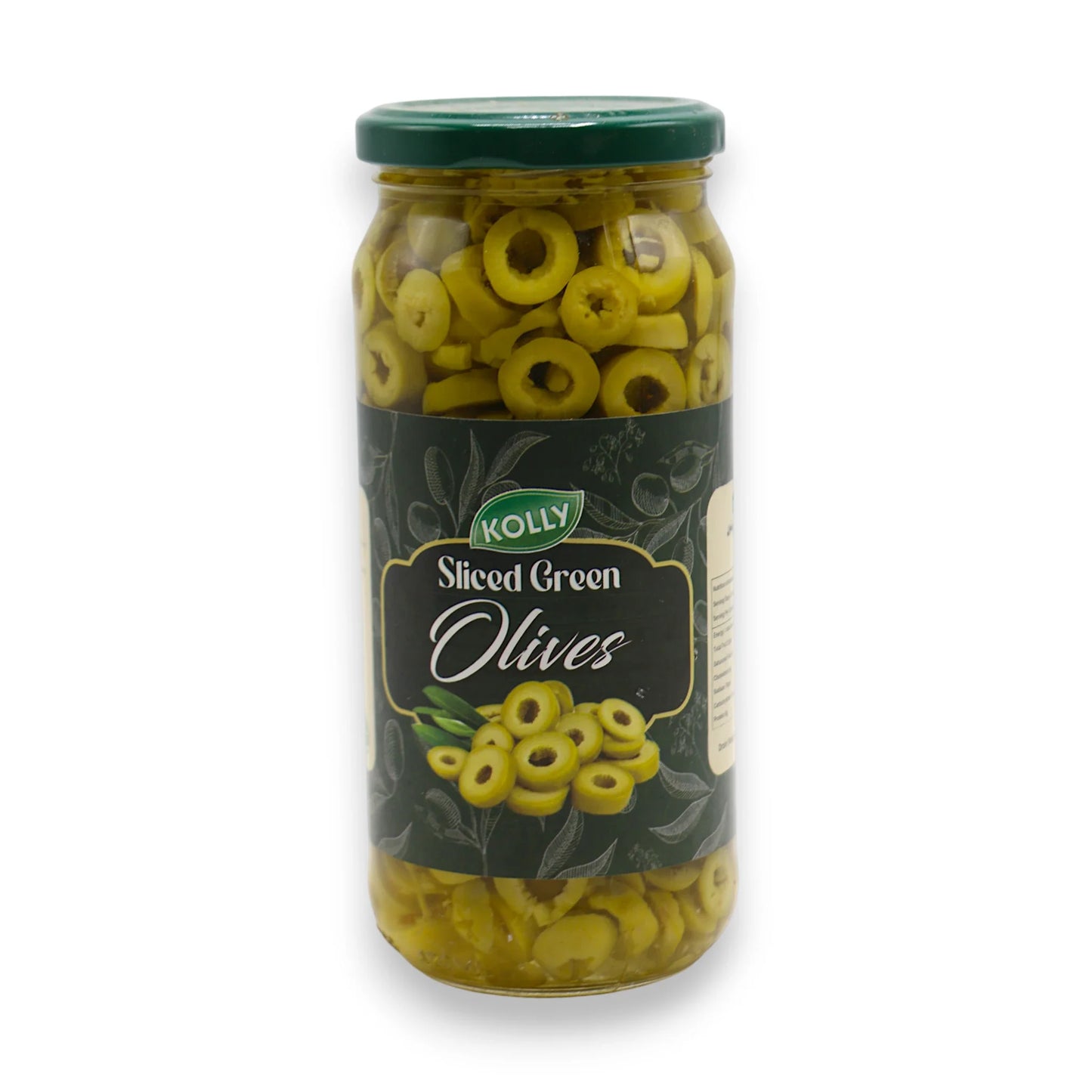 kolly olives green sliced 455g egypt