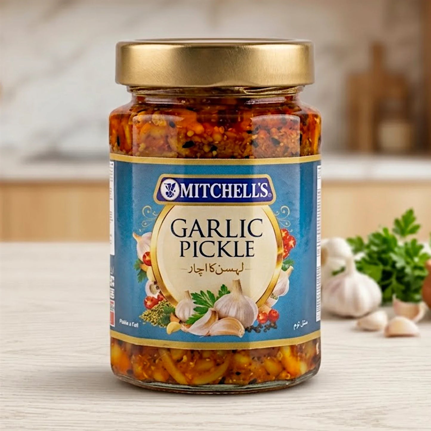 mitchells pickle garlic 340g