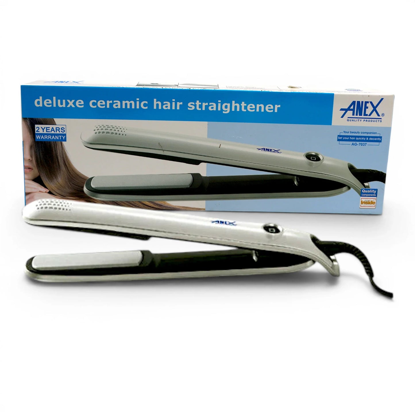 anex hair straightener 7037
