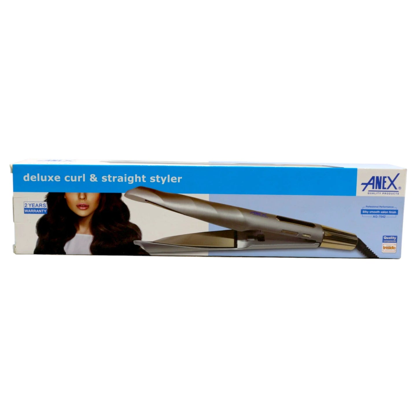 anex hair curl & straight styler ag7042
