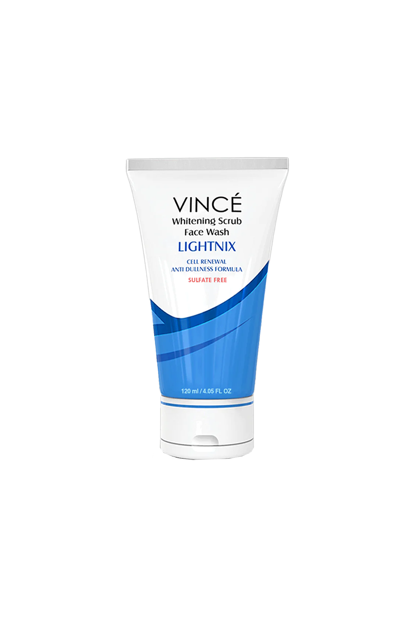 vince face wash whitening scrub 120ml pak