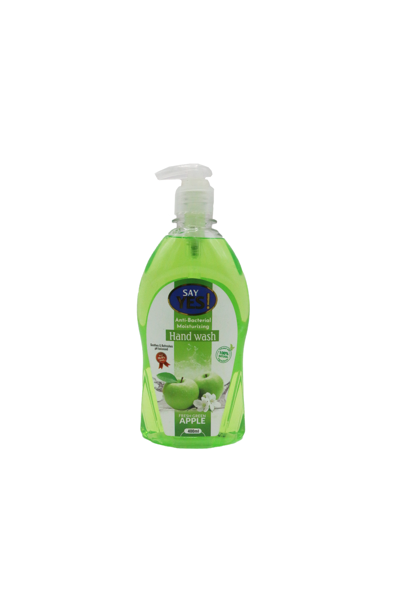 say yes hand wash green apple 400ml