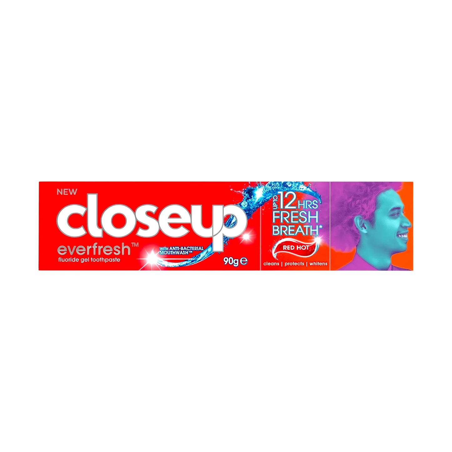 close up everfresh toothpaste red hot 90g china