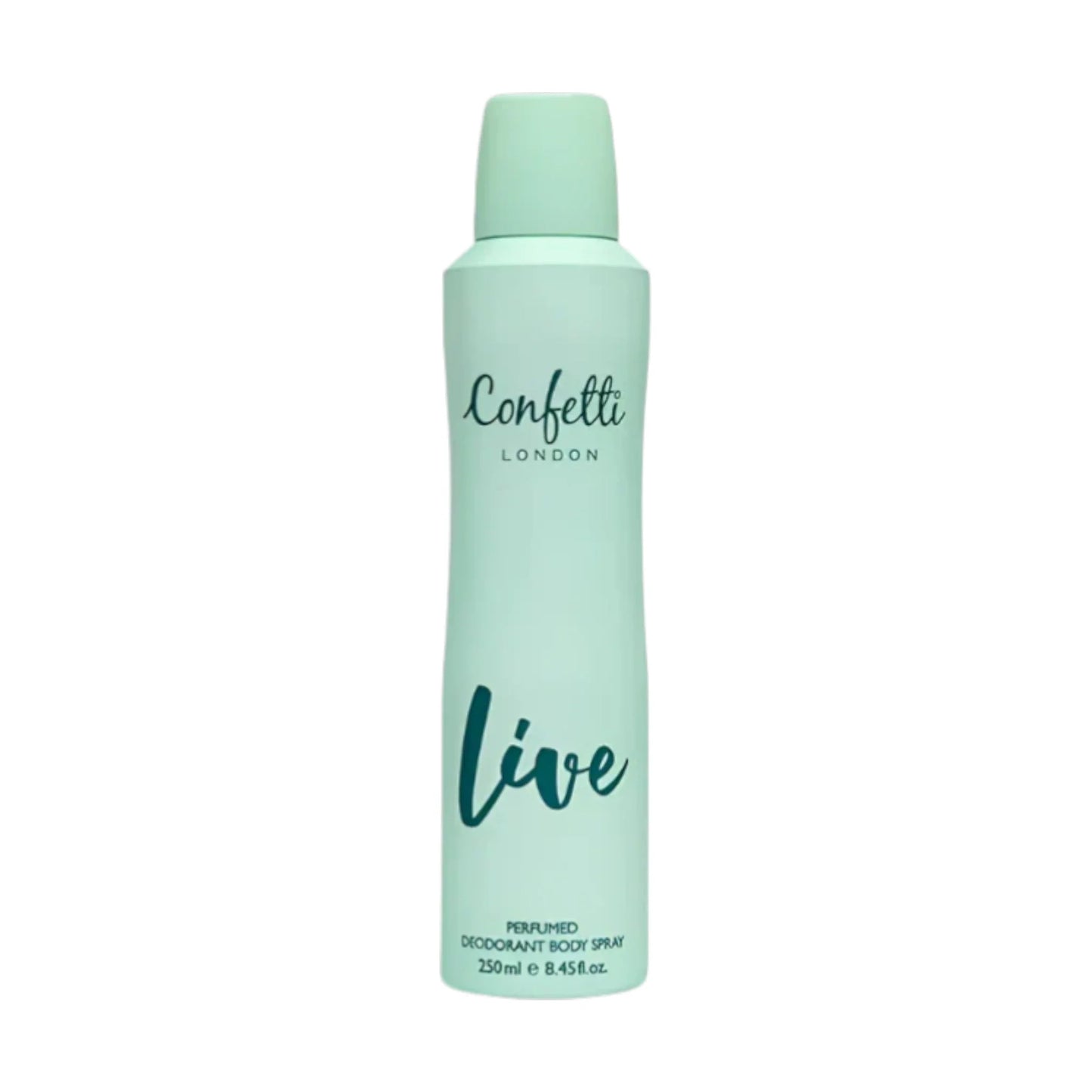 confetti body spray live 250ml