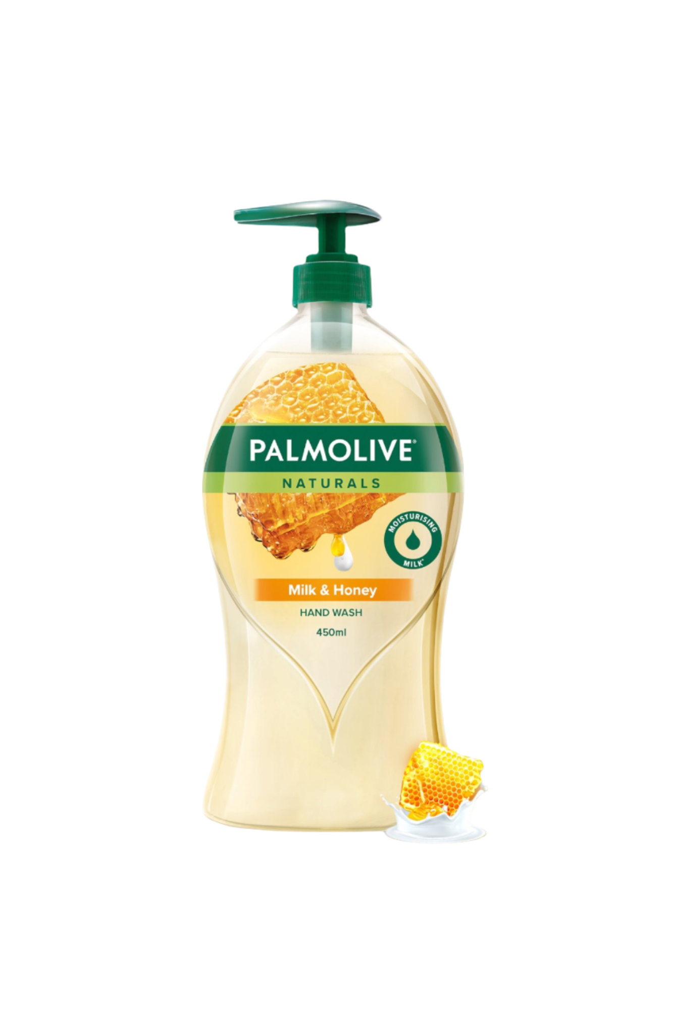 palmolive hand wash milk & honey 450ml