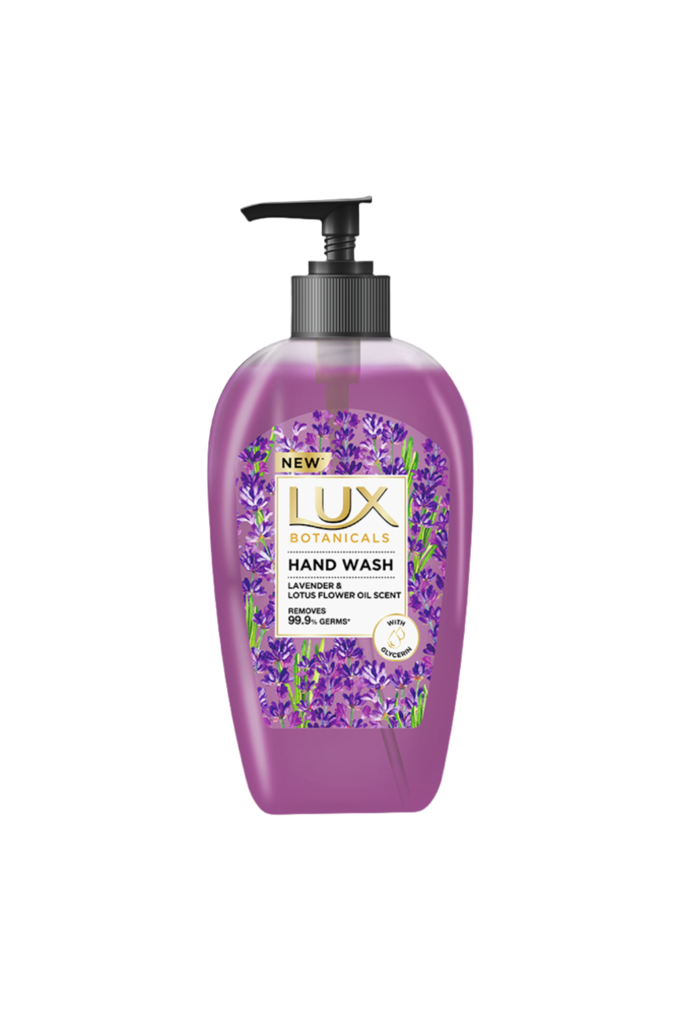 lux hand wash lavender & lotus flower 220ml