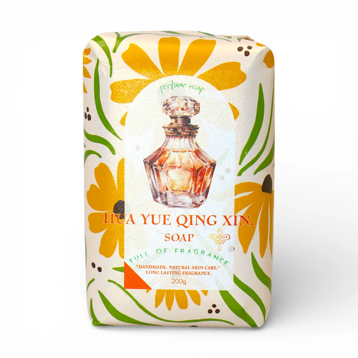 huayue qingxin perfume soap handmade 200g china