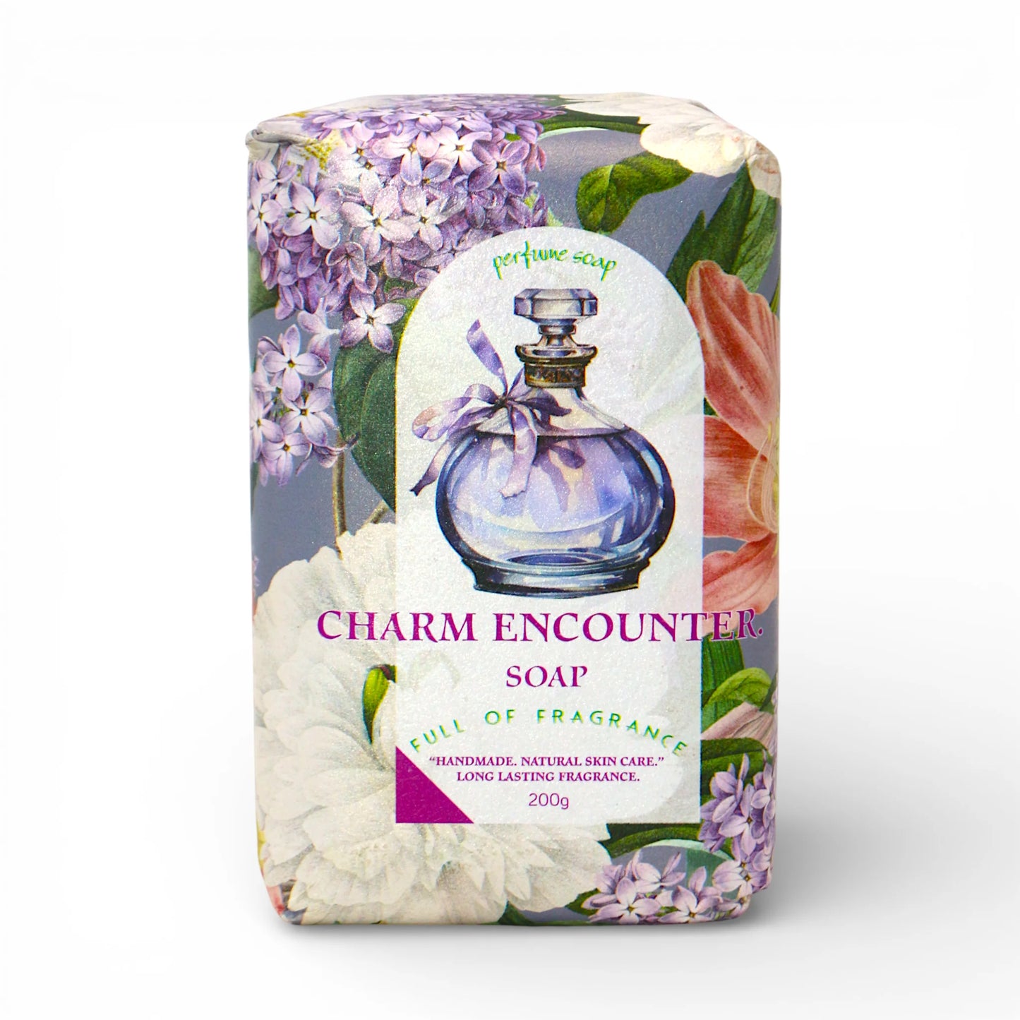 huayue qingxin perfume soap charm encounter handmade 200g china