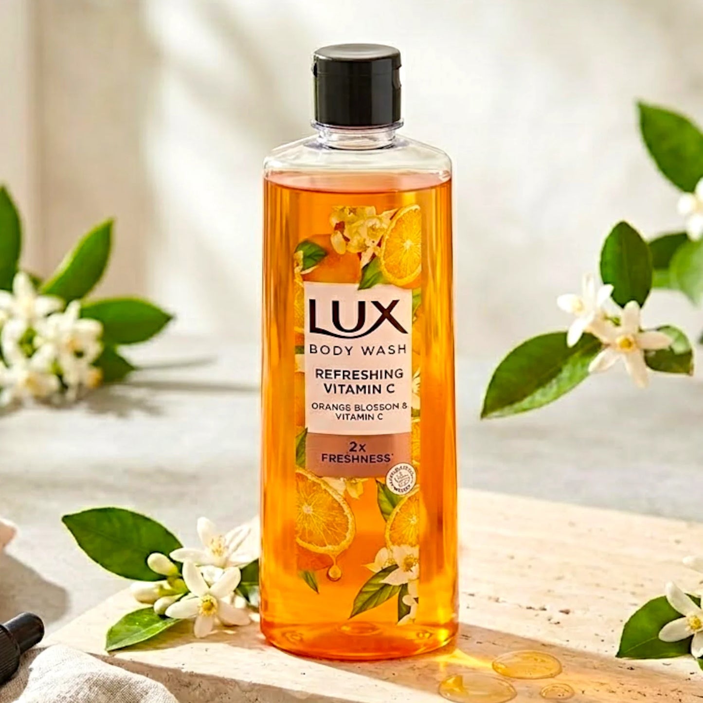 lux body wash refreshing vitamin c 520ml