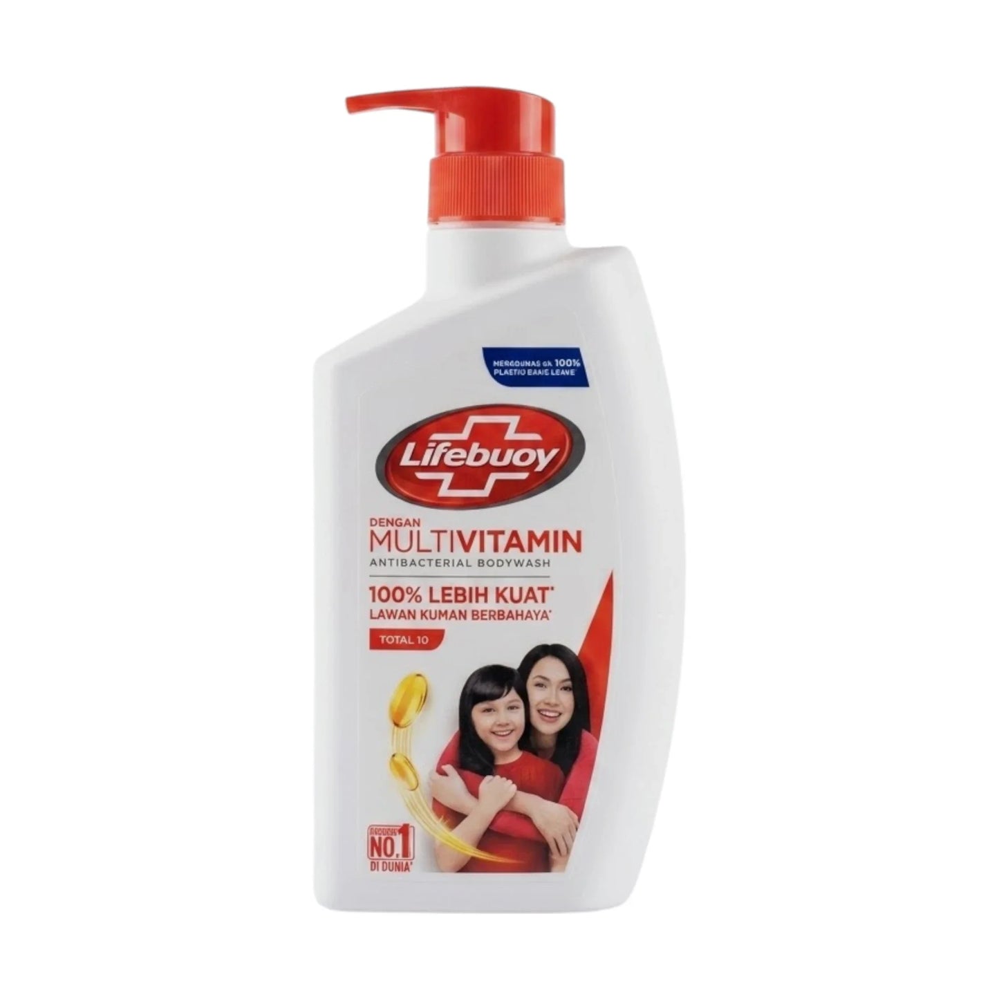 lifebuoy multivitamins body wash total 10 500ml pump indonesia
