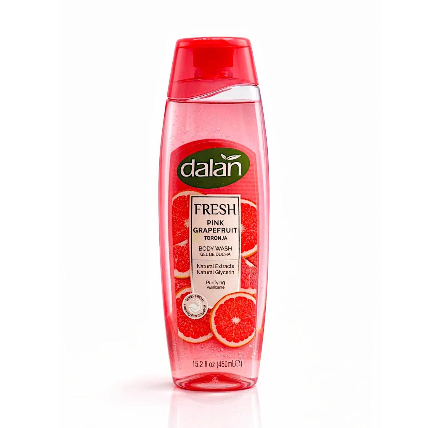 dalan body wash fresh pink grapefruit 450ml turkiye