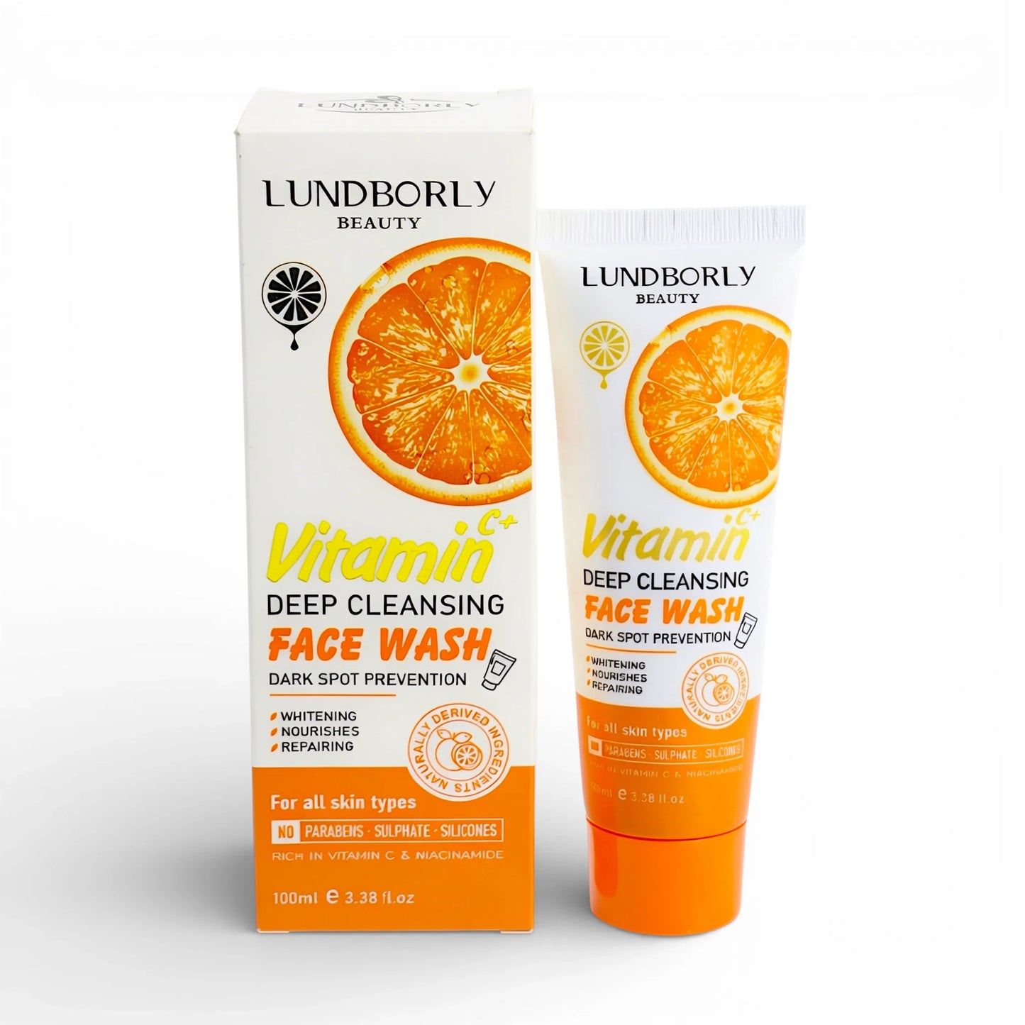 lundborly face wash vitamin c 100ml lb-1185 china