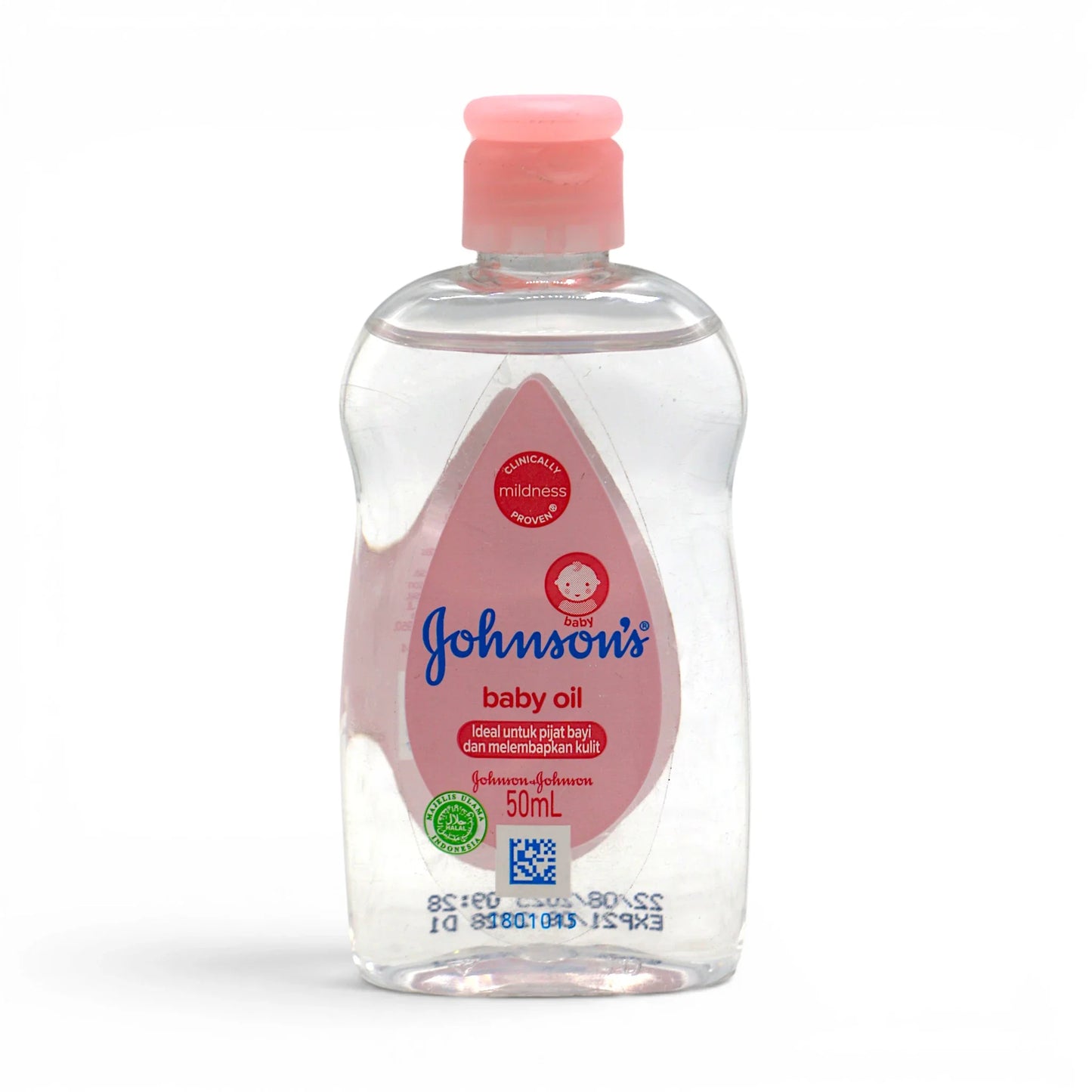 johnsons baby oil pink 50ml