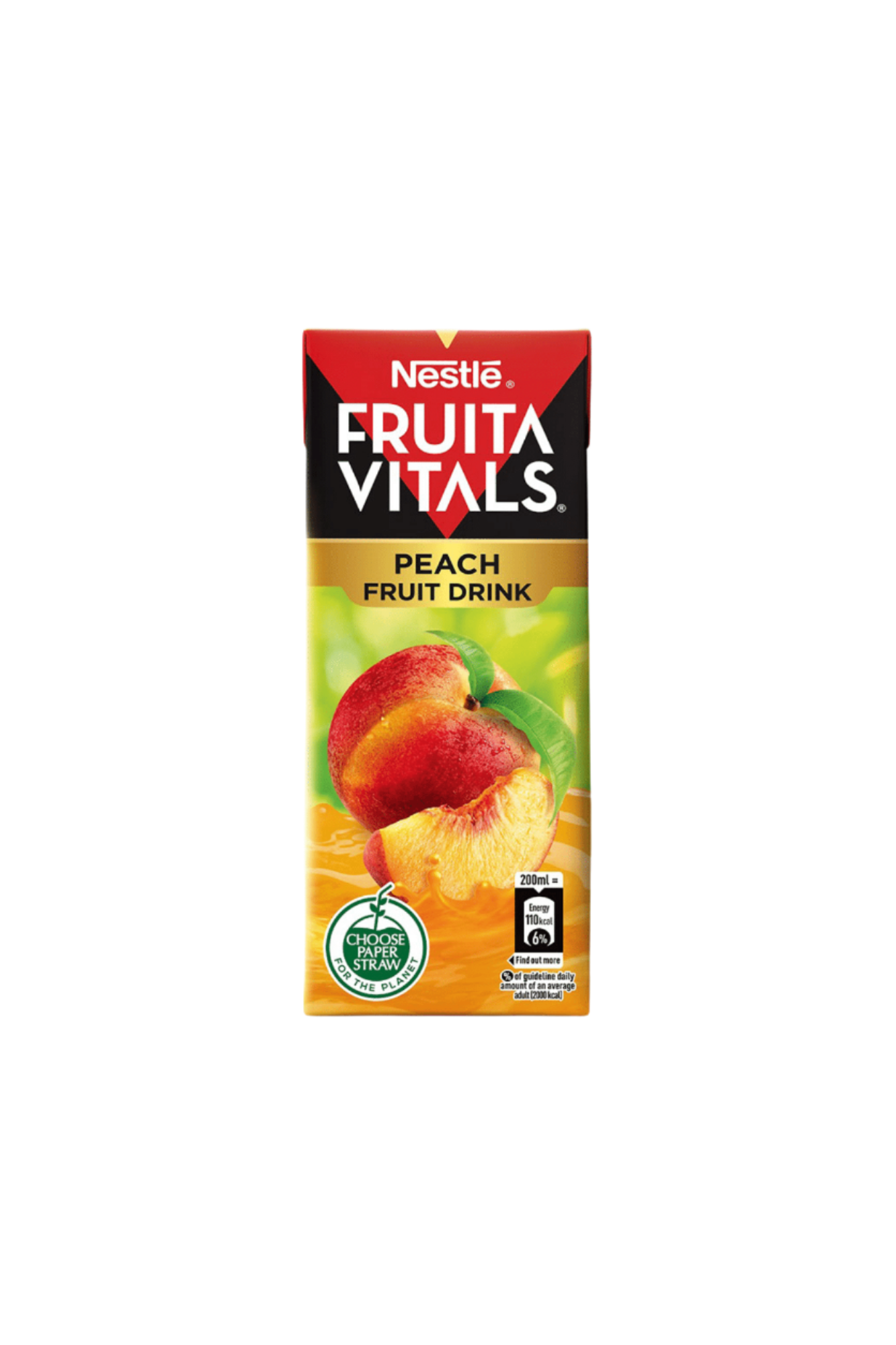 nestle fruita vitals juice peach 200ml