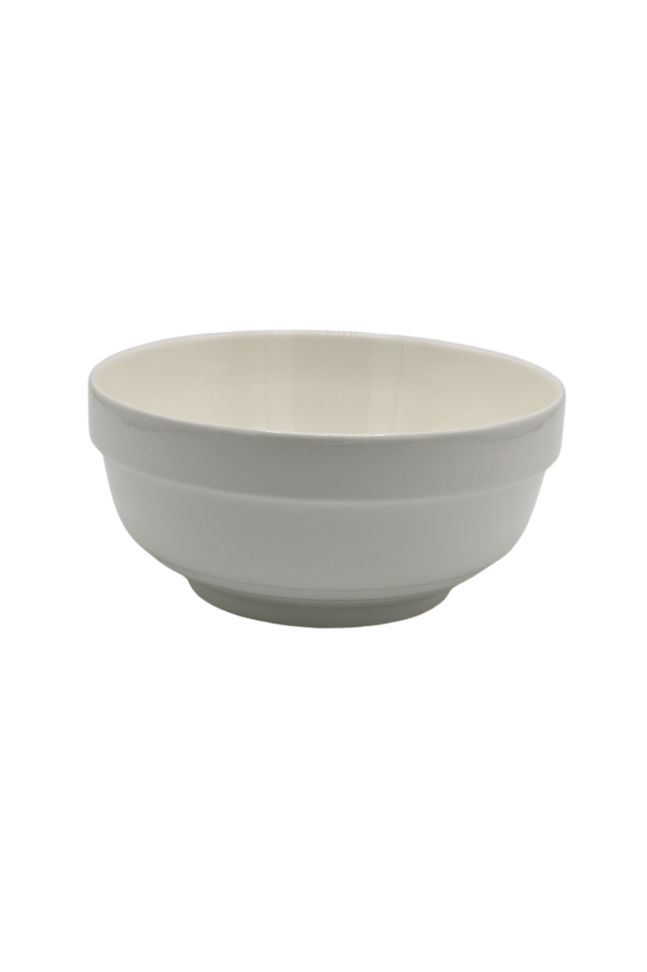 white ceramic bowl 7" china
