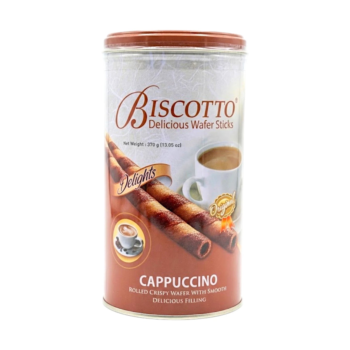 biscotto wafer sticks cappuccino 370g indonesia