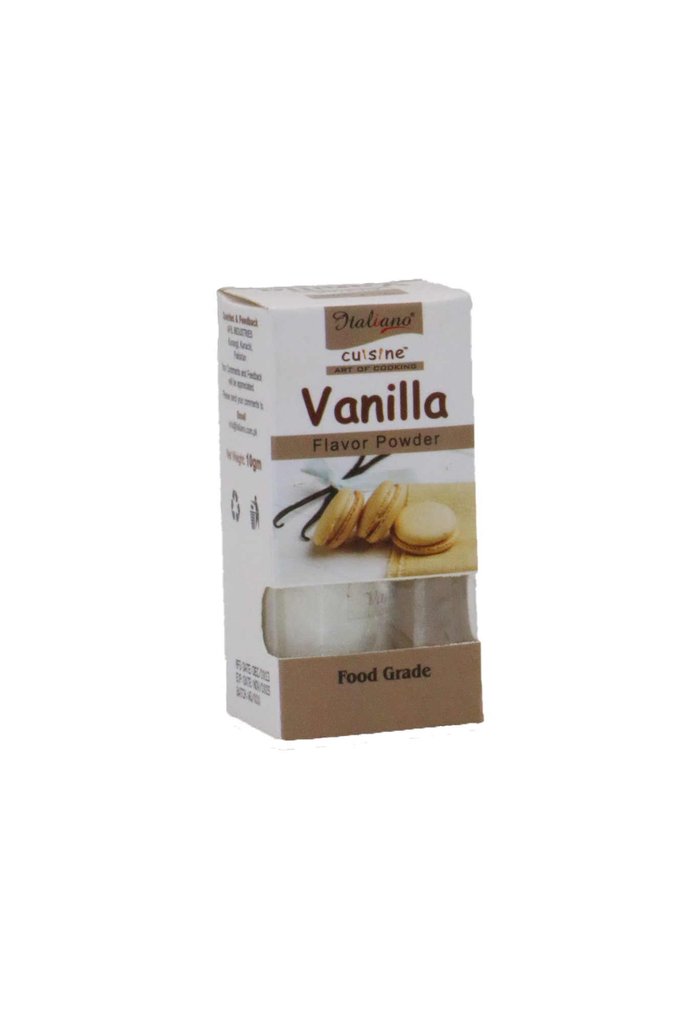 italiano flavor powder vanilla 10g