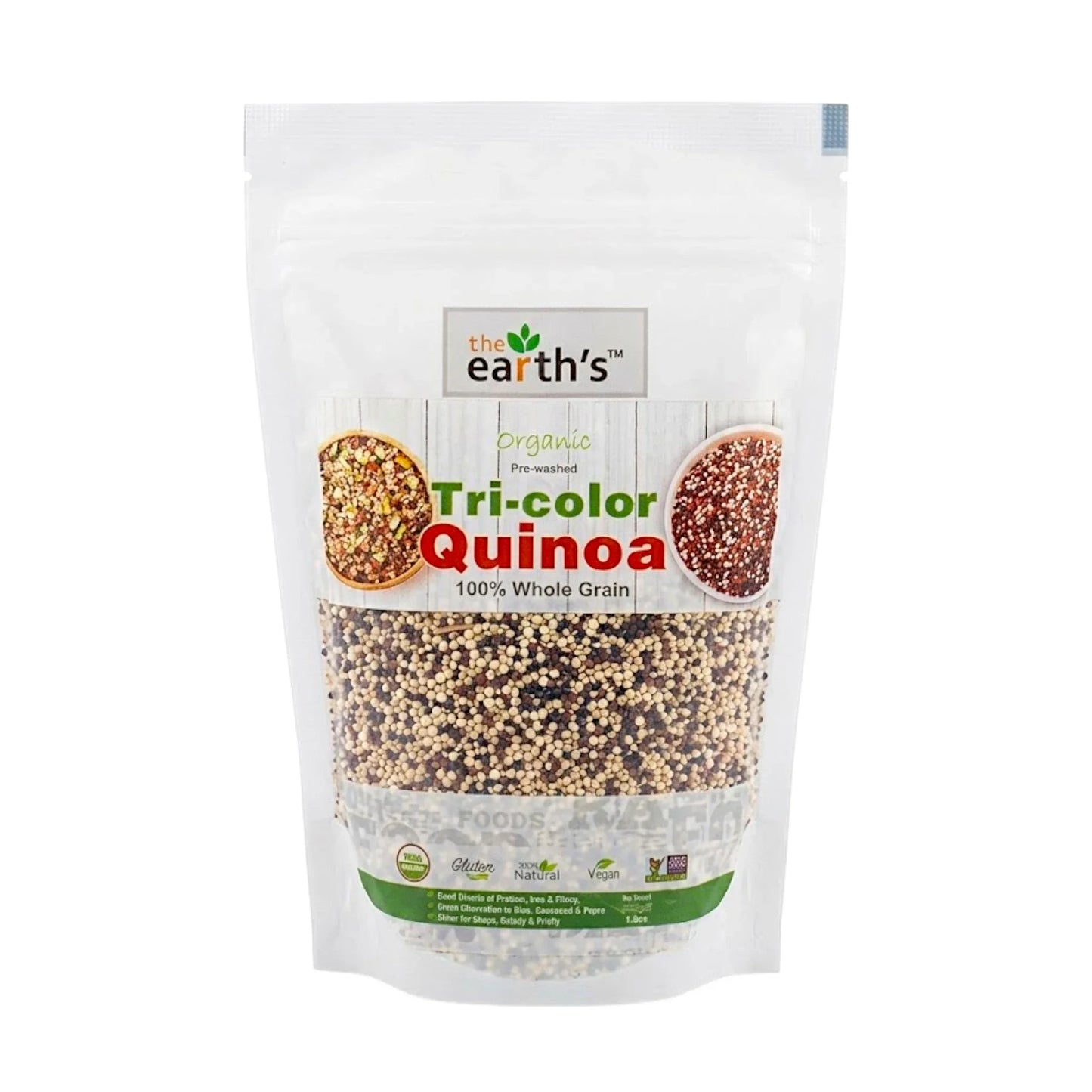 earths tri color quinoa 250g