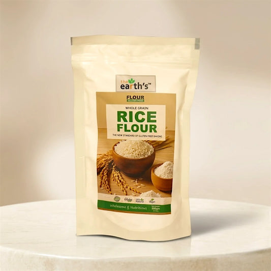 earths rice flour 500g pouch