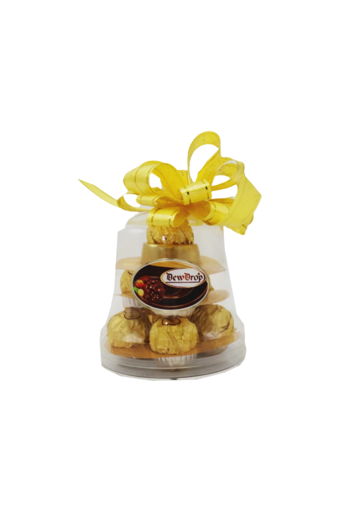 dewdrop chocolate bell 100g cl08gf-p