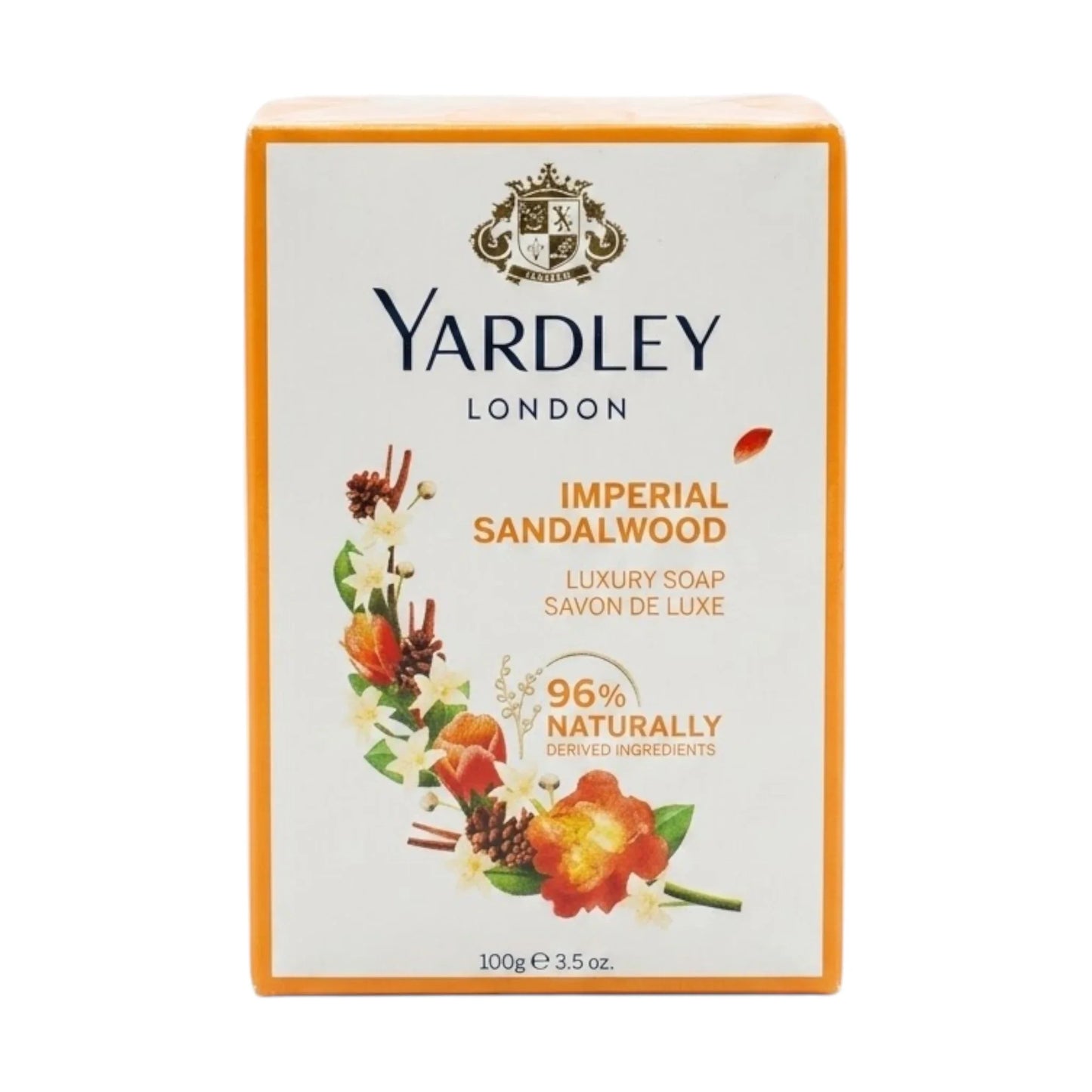 yardley soap sandalwood 100g england