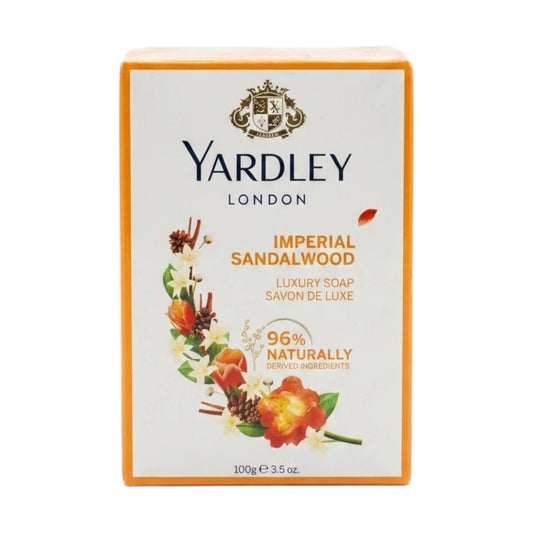 yardley soap sandalwood 100g england
