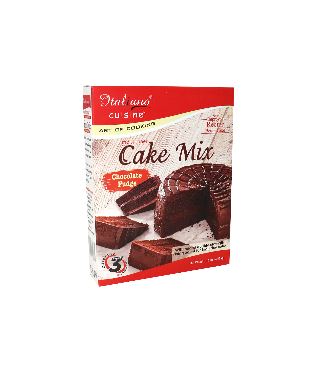 italiano cake mix chocolate fudge 430g