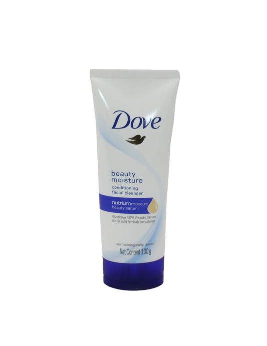 dove face wash beauty moisture 100g indonesia
