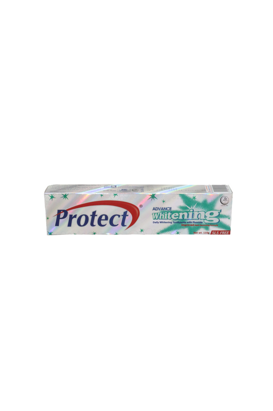 protect toothpaste advance whitening 110g