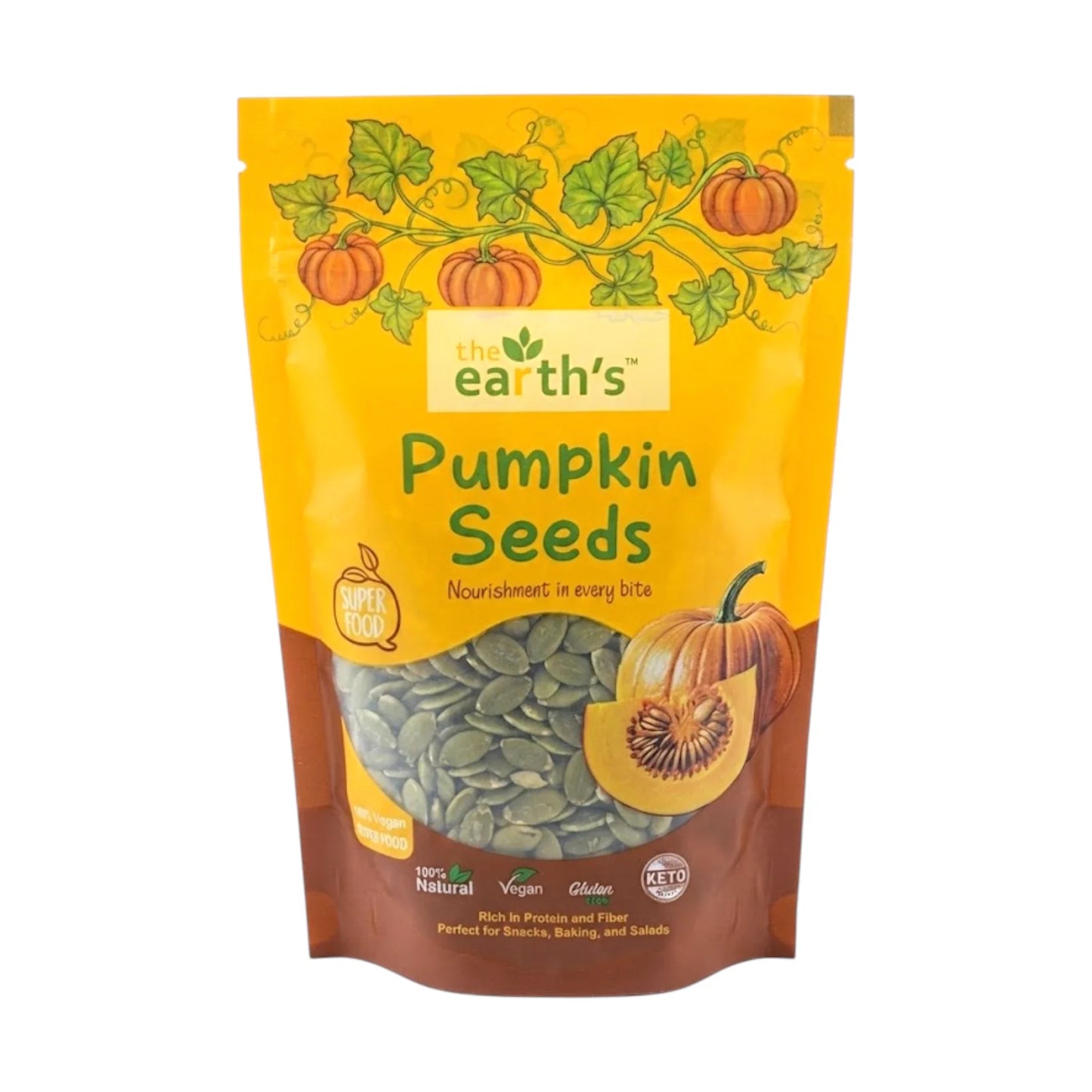 earths pumpkin seeds kernel 150g